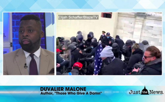 Duvalier Malone, - Double-stardard of BLM violence over summer v Trump extremist violence Wednesday