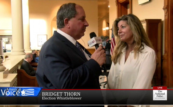 Raheem Kassam and John Fredericks speak with Bridget Thorn, a key Election Whistleblower.