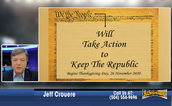 Jeff introduces The Keep The Republic Project December 30 2020