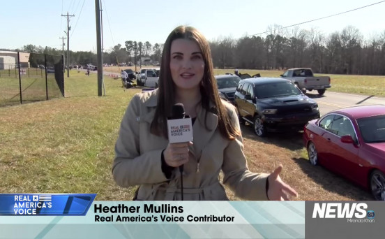 Heather Mullins Joins Us Live From Today's Trump Rally