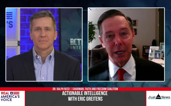 Eric Greitens speaks with Faith and Freedom Coalition Chairman, Dr. Ralph Reed