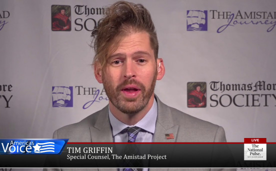 Raheem Kassam speaks with Tim Griffin, Special Counsel of The Amistad Project.