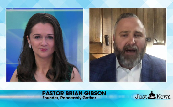 Pastor Brian Gibson, Founder Peaceably Gather - Received death threats bc he was in DC on 1/6