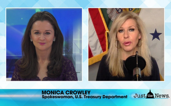 Monica Crowley, Spokeswomen, US Treasury Dept. - Skinny stimulus still possible before end of year