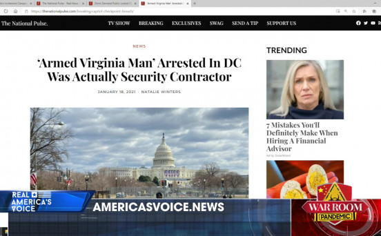 ‘Armed Virginia Man’ Arrested In DC Was Actually Security Contractor