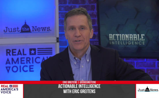 Eric Greitens speaks to Ryan Zinke Former U.S. secretary of the Interior