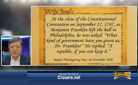 Jeff introduces The Keep The Republic Project December 9 2020