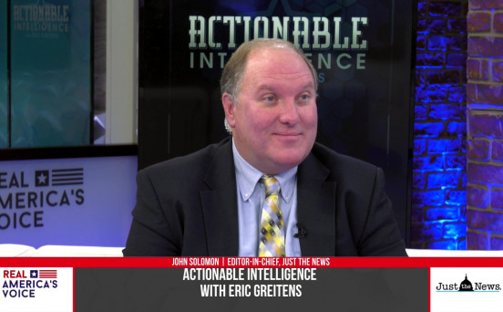 Eric Greitens speaks to John Solomon with breaking news on Actionable Intelligence.