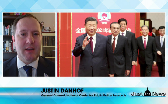 Justin Danhof, Natl. Center for Public Policy Research - Big Tech colluding to quiet conservatives