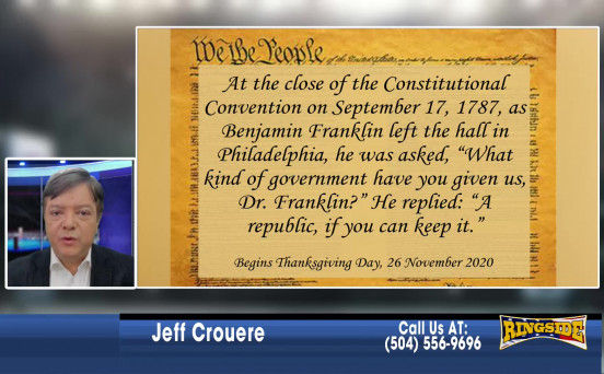 Jeff introduces The Keep The Republic Project January 12 2021