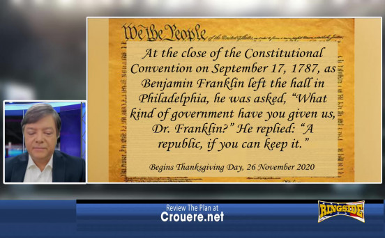 Jeff introduces The Keep The Republic Project December 10 2020