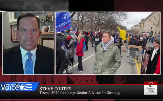 Raheem talks with Steve Cortes about the protest in Washington yesterday.