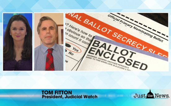 Tom Fitton, President, Judicial Watch - 'Ghost' ballots rampant across USA/Obama DHS and GA 2016