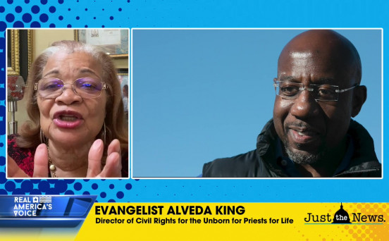Alveda King, Dir. of Civil Rights - Unborn for Priests for Life – GA Senate race focuses on faith