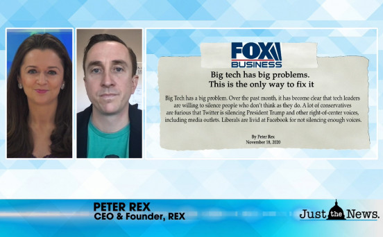 Just The News AM | Carrie Sheffield interviews Peter Rex